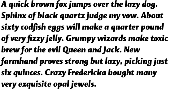Mentor Sans Std Black Italic