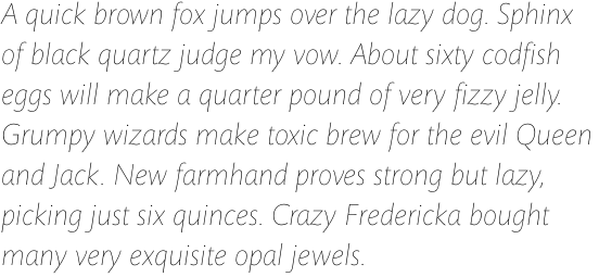 Mundo Sans Pro Extra Light Italic