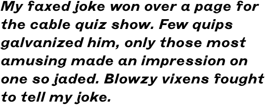 Sigma Bold Italic