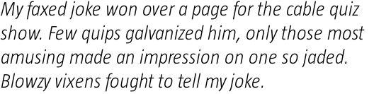 Taz III Light Italic OT