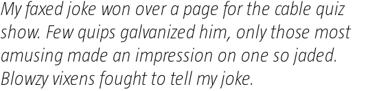 Taz III Extra Light Italic OT
