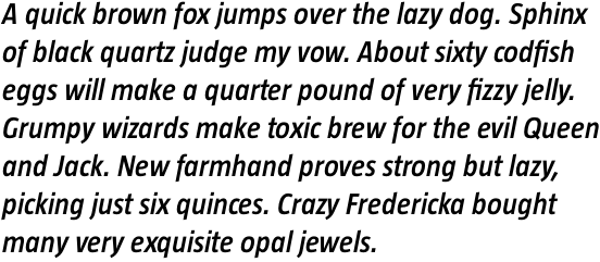 Taz III Semi Bold Italic OT