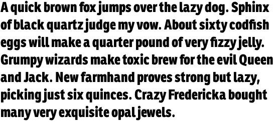 Ronnia Condensed Extra Bold OT