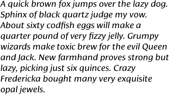 Cora Basic Italic