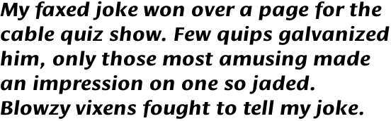 Cora Basic Bold Italic