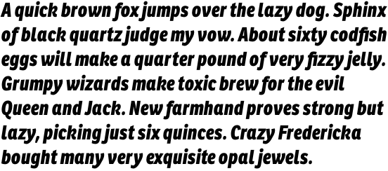 Ronnia Condensed Extra Bold Italic OT
