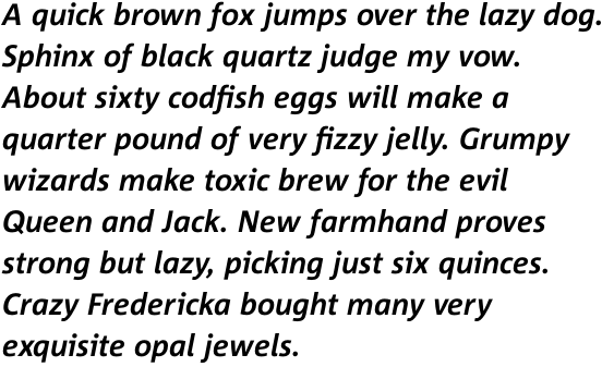 Corpid E1s Bold Italic