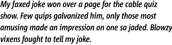 Corpid C1s Condensed Bold Italic