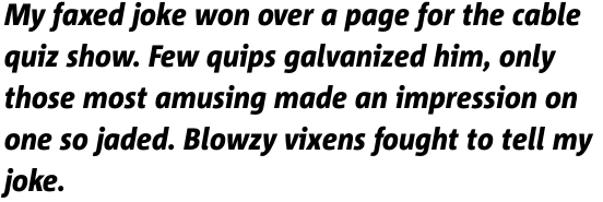 Corpid C1s Semi Condensed Heavy Italic