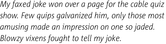 Corpid C1s Semi Condensed Light Italic