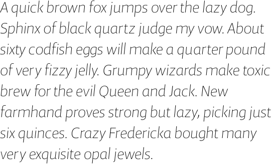 Andrew Samuels Thin Italic OSF