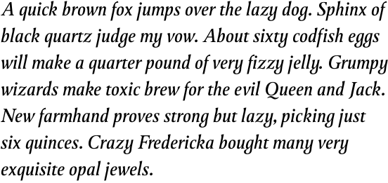 April Samuels Italic OSF