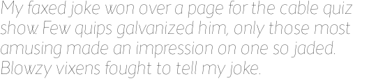 Maya Samuels Thin Italic OT