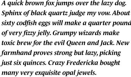 Le Monde Journal Std Bold Italic OT