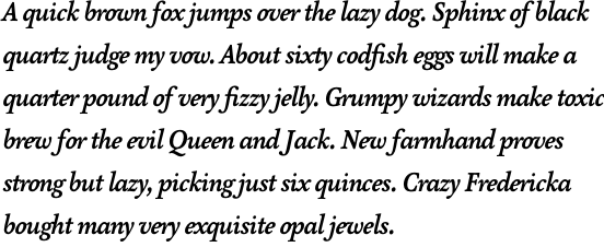 FF Atma Serif OT Bold Italic