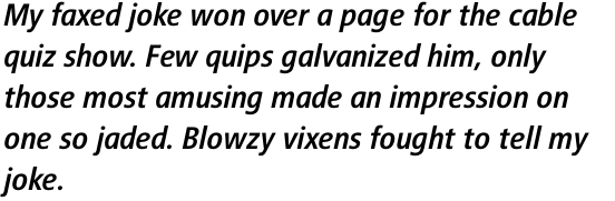 FF Transit Front Positiv OT Regular Italic