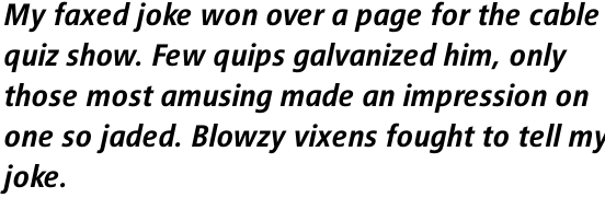 FF Transit Print OT Bold Italic