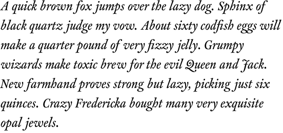 FF Clifford Eighteen OT Regular Italic