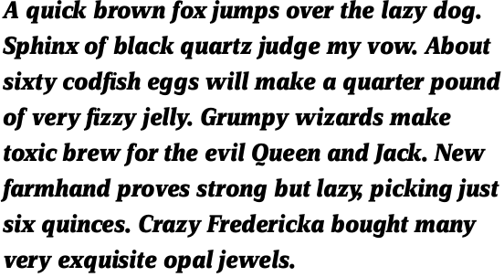 FF Zine Serif Display OT Extra Bold Italic
