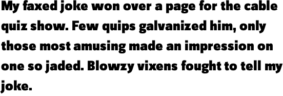 FF Zine Sans Display OT Black