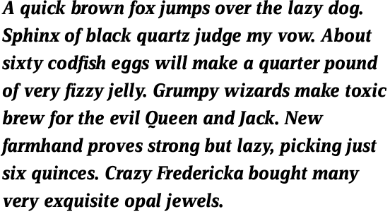FF Zine Serif Display OT Bold Italic