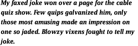 FF Zine Serif Display OT Bold Italic