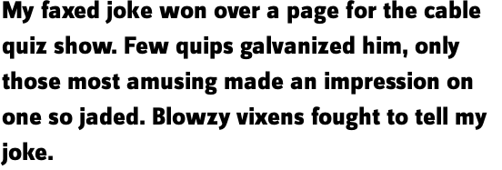 FF Zine Sans Display OT Extra Bold