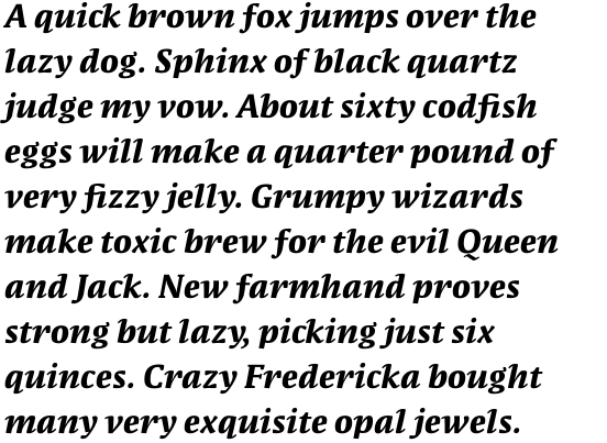 FF Parable OT Extra Bold Italic
