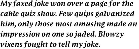 FF Parable OT Bold Italic