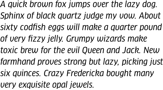 FF Clan Pro Narrow News Italic