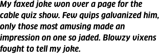 FF Clan OT Narrow Bold Italic