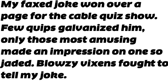 FF Clan OT Extended Ultra Italic
