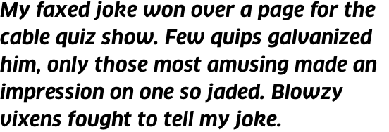 FF Clan OT Bold Italic
