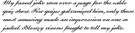 Dalliance Script Display OT
