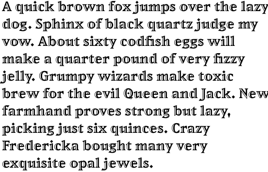 Matrix II Inline Extra Bold OT