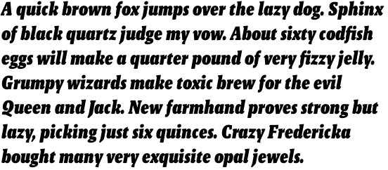 Malaga Narrow Black Italic OT