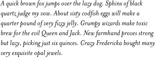 Mrs Eaves Italic CE OT