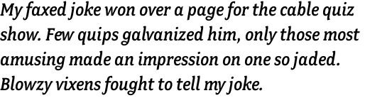 Fairplex Narrow Medium Italic OT