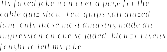 Matrix II Hilite Script OT