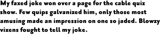 Priori Sans Black OT