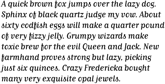 Matrix II Script Regular OT