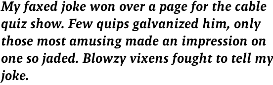 Malaga Medium Italic OT