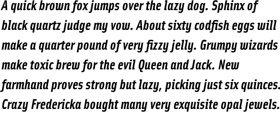 Solex Bold Italic OT