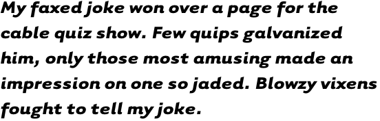Tarzana Wide Bold Italic OT