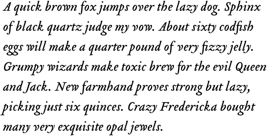 Tribute Italic OT