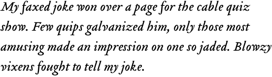 Tribute Italic OT