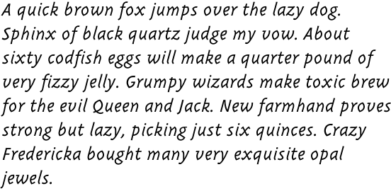Triplex Italic Light OT