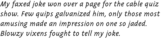 Triplex Italic Light OT