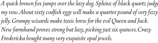 Vendetta Light Italic OT