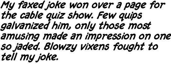 Bryan Talbot Lower Bold Italic OT